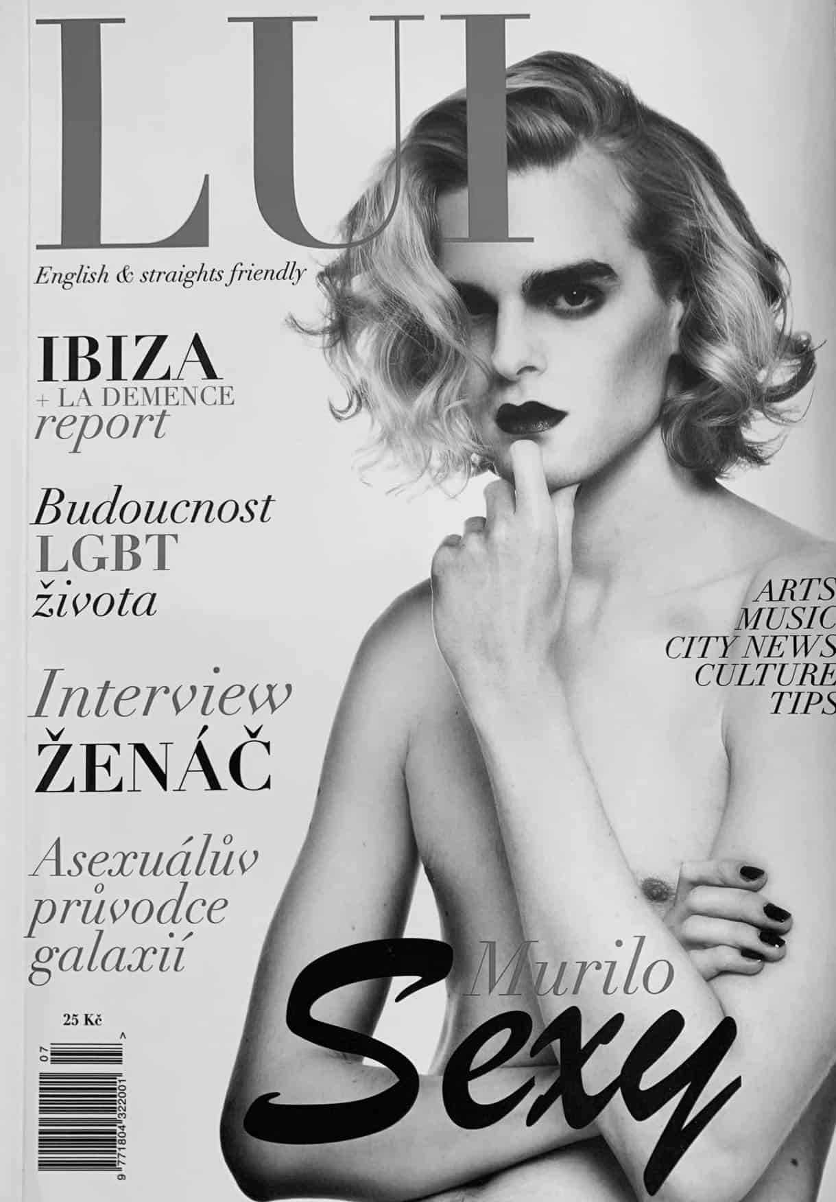 Obálka časopisu LUI